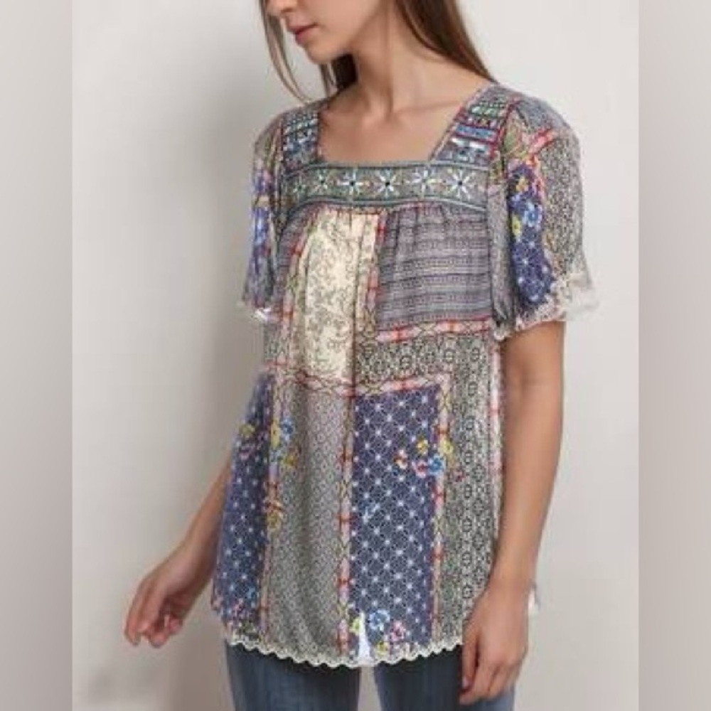 Johnny Was Kichica Padme Blouse